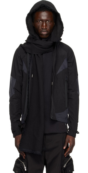 FFFPOSTALSERVICE - Black Hooded Scarf