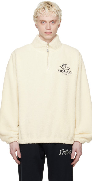 Elio Fiorucci Fiorucci Crop Sweatshirt Fiorucci Sweatshirt With