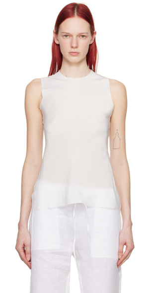 Gabriela Coll Garments - White No.256 Tank Top