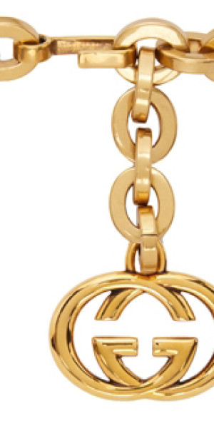 Gucci - Gold Interlocking G Chain Belt