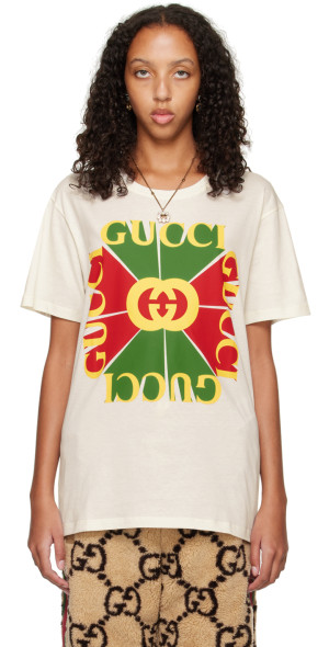 Gucci - Off-White Interlocking G T-Shirt