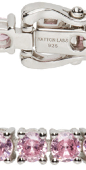 Bracelet silver hatton labs tennis bracelet Hatton Labs Silver Rainbow Tennis Bracelet Hatton Labs