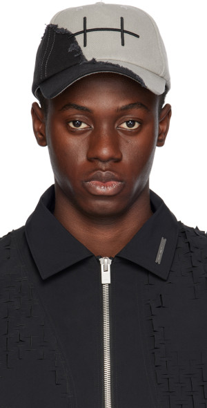 帽子 HELIOT EMIL HAT HELIOT EMIL - Gray & Black Fission Cap