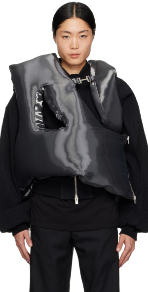 ジャケット・アウター HELIOT EMIL LIQUID L VEST 50 Liquid Metal Vest – Congruent Space *₊˚⁎*₊