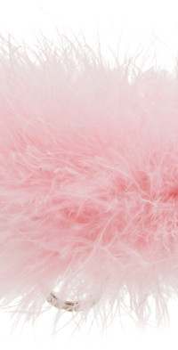HUGO KREIT - Pink Fuzzy Ball Ring