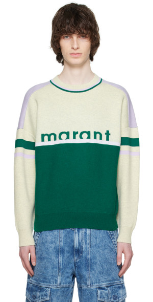 Isabel Marant Green Charles Sweater