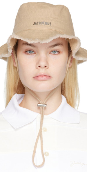 jacquemus Le bob Artichaut ベージュ Jacquemus - Beige 'Le Bob Artichaut' Hat