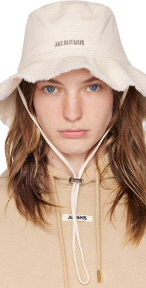 Jacquemus - Off-White Les Classiques 'Le bob Artichaut' Bucket Hat