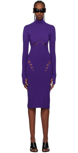 jean paul gaultier purple dress Jean Paul Gaultier