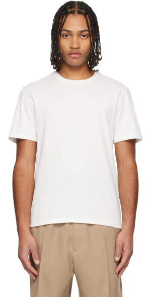 JIL SANDER ホワイト ロゴTシャツ ジルサンダー JIL SANDER ロゴT