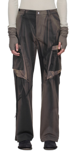 JiyongKim - Navy Sun-Bleached Cargo Pants