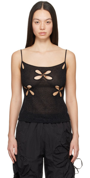 J.Kim - Black Cutout Camisole