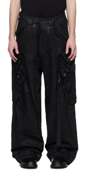 COATED CLOTH GASMASK CARGO / BLK