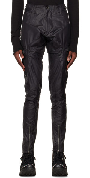 JULIUS CU/CO/LI CLOTH PANTS BLACK JULIUS CU/CO/LI CLOTH PANTS BLACK