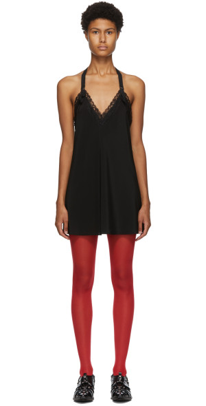 Junya Watanabe - Black Lace Slip Dress