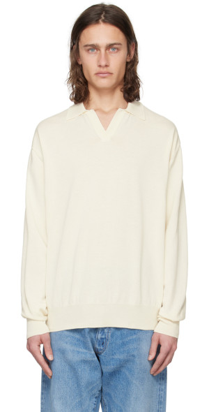 KAPTAIN SUNSHINE - Off-White Skipper Polo