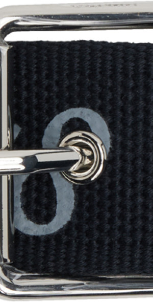 Kenzo - Black Paris ' Buckle' Belt