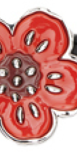 Kenzo - Black Paris Thin Boke Flower Reversible Belt