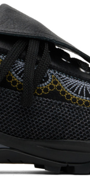 Kiko Kostadinov - Black Chalice Lace Up Sneakers