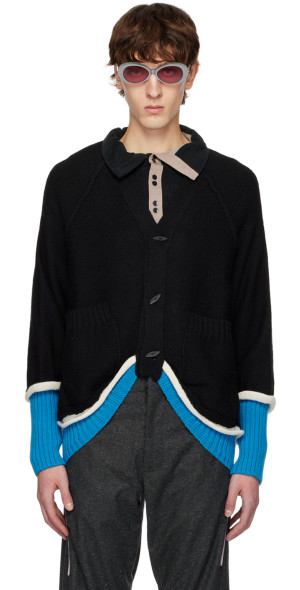 Kiko Kostadinov - Black Iblish Cardigan