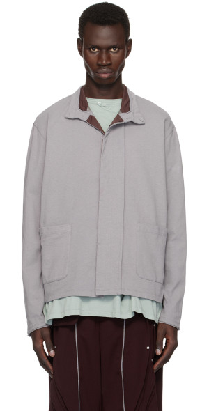 Kiko Kostadinov - Gray Levi's Edition Jersey Cardigan