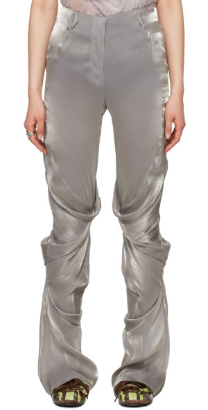 kiko kostadinov xolo pleated trouser グレー KIKO KOSTADINOV MEN – ADDICTED