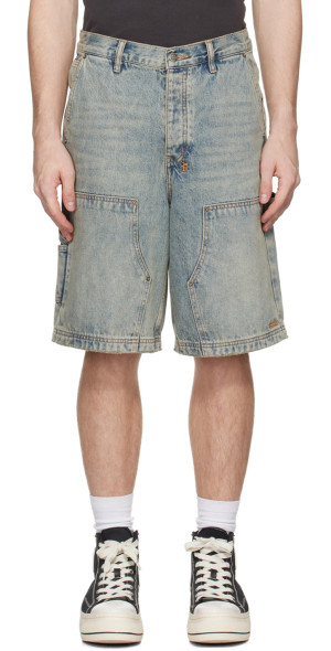 Ksubi - Blue MAXX Operator Denim Shorts