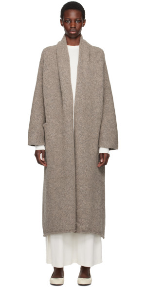 Lauren Manoogian - Brown Long Shawl Cardigan