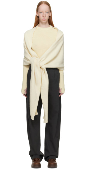 LEMAIRE - Off-White Wrap Scarf