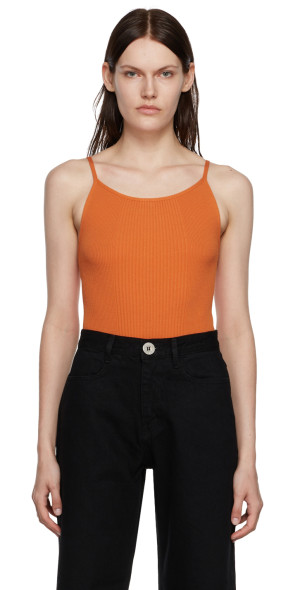 LOW CLASSIC - Orange Rib Bodysuit