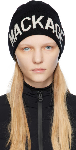 MACKAGE - Black Kiko Beanie display picture 3
