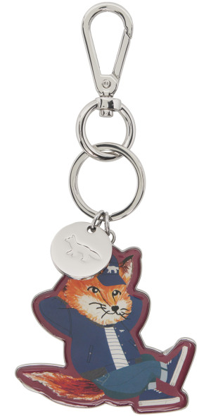 Maison Kitsuné - Silver Dressed Fox Keyring