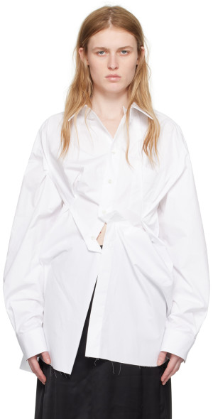 トップス Maison Margiela gathered shirt 24SS 22947164_53061404_600.jpg