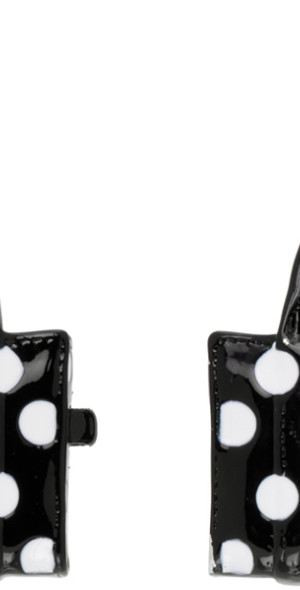 Marc Jacobs - Black Polka Dot Tote Earrings