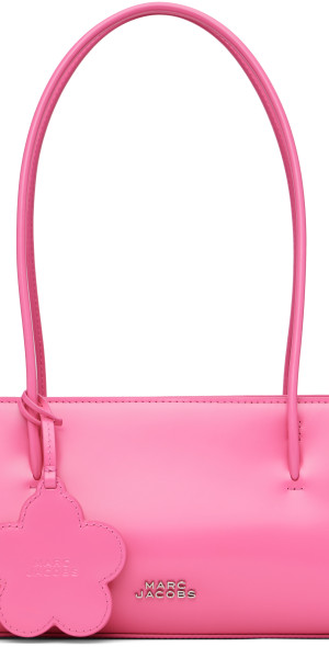 Marc Jacobs Pink The Glam Mirror Satchel Bag