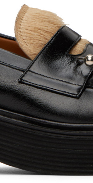 marni green loafers
