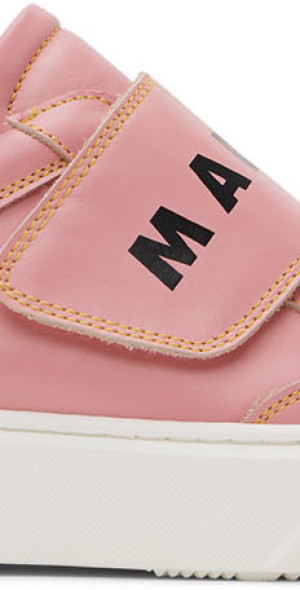 Marni - Kids Pink Velcro Sneakers