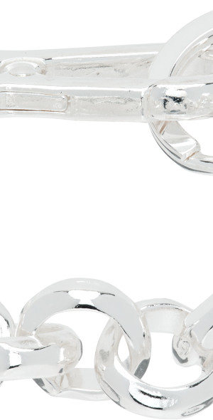 Martine Ali - Silver Rolo Hardware Bracelet