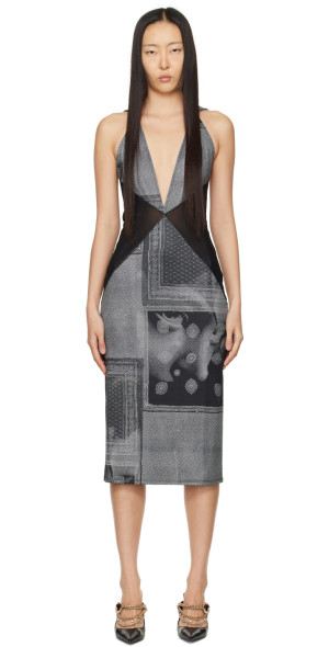 knee length dresses for ladies Lila Dress in Black main image 1