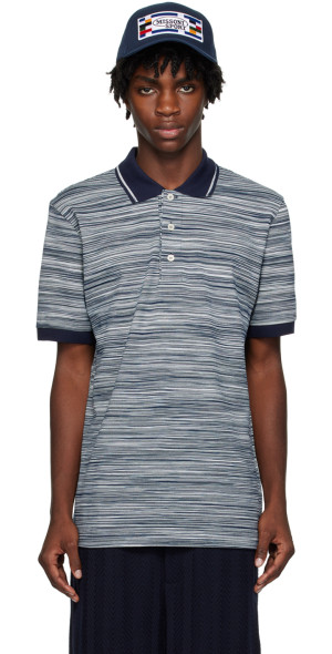 Calze Missoni Uomo Blu Navy - Taglia L/XL - Calzini Alti Con Logo Originali - Foto 3