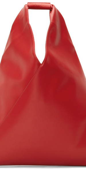 Mm6 Bag Red MM6 Maison Margiela SSENSE Exclusive Red Medium Faux