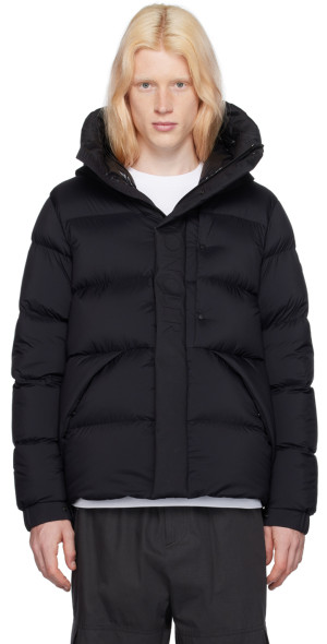 Moncler Black Madeira Down Jacket