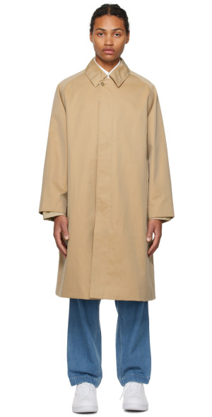 nanamica - Beige Balmacaan Coat