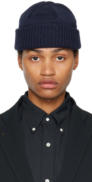 nanamica Navy GORE-TEX WINDSTOPPER Beanie