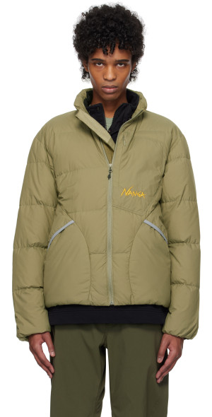 スノーボード LOGO QUILTING COLLAR JACKET KHAKI スノーボード LOGO QUILTING COLLAR JACKET KHAKI スノーボード LOGO