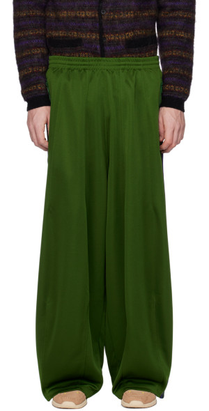 Needles track pant STUDIOS別注 green Needles - Track Pant - Green Poly Smooth | UP THERE