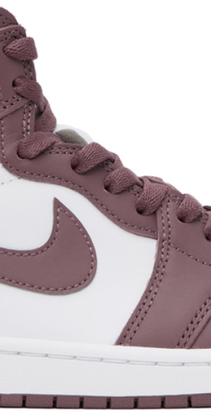 nike jordan purple and white