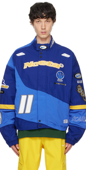 Nike Blue NOCTA L'ART Edition Racing Jacket