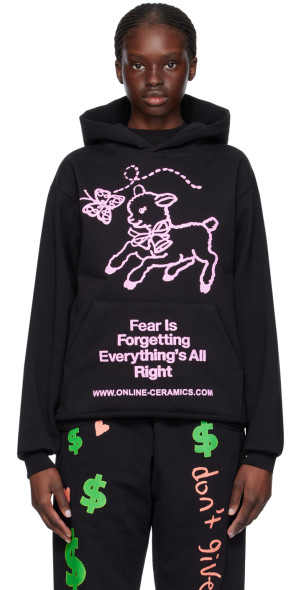 Online Ceramics - Black F.E.A.R. Hoodie