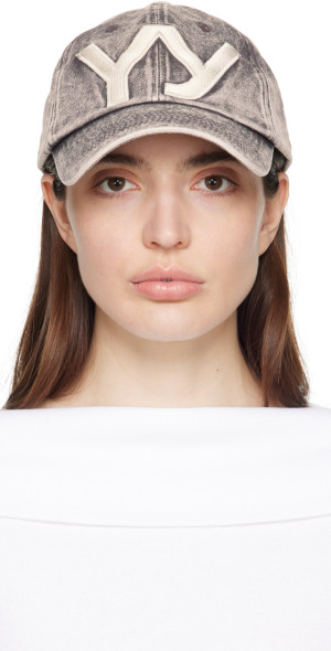 OPEN YY - Brown Cotton Ball Cap